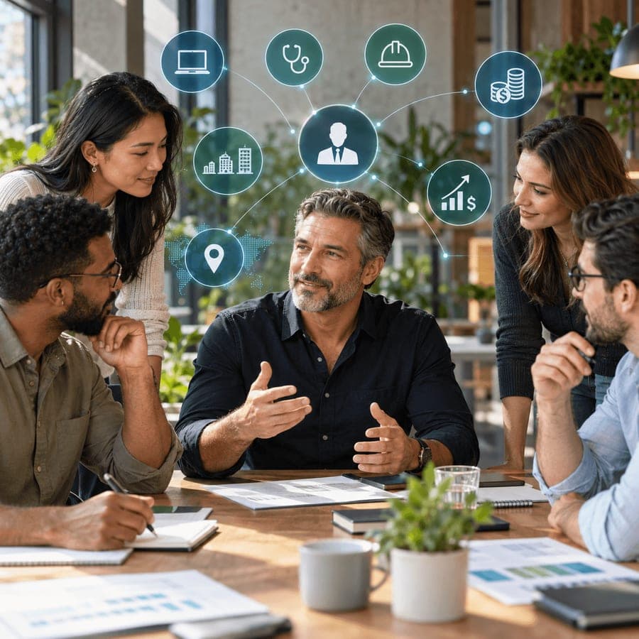 Business decision-maker contacts